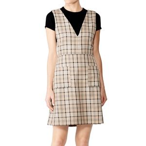 See by Chloe Checked Woven Mini Dress